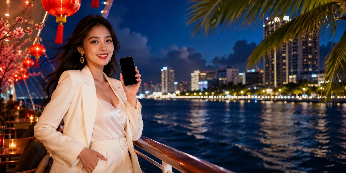 Người dùng tại Nha Trang đăng ký tài khoản nhận bonus trong không khí lễ hội Tết